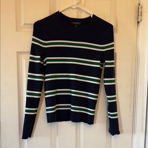 SALE Banana Republic Striped Varsity Sweater M